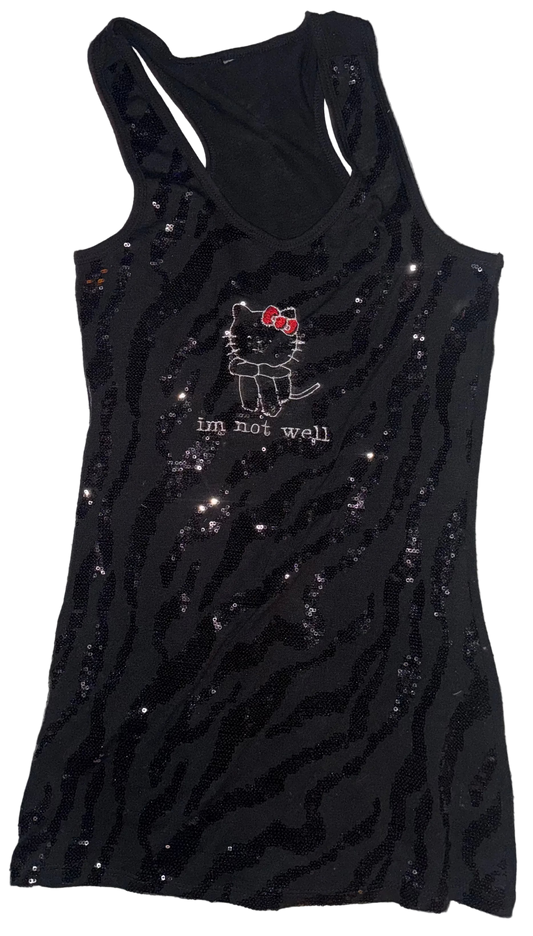 I’m not well kitty tank S