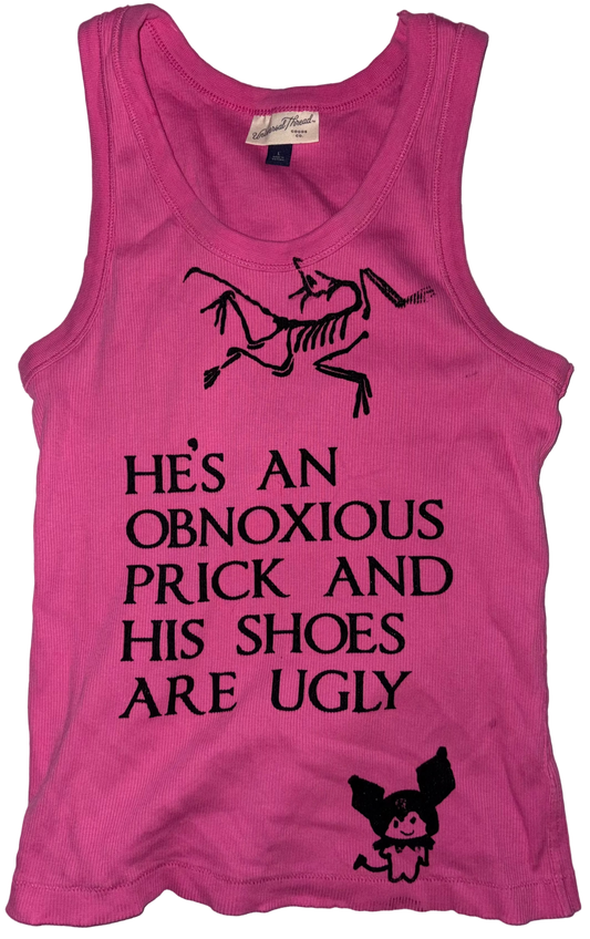 He’s an obnoxious prick tank M