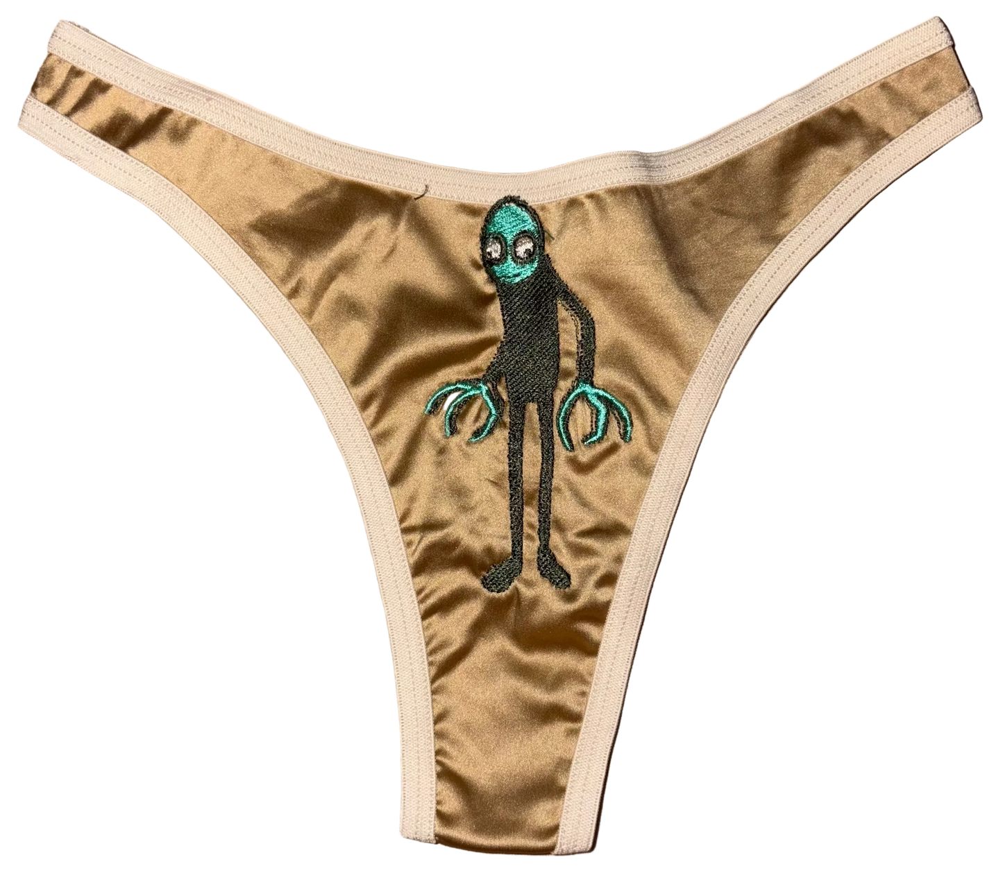 Green guy thongs S