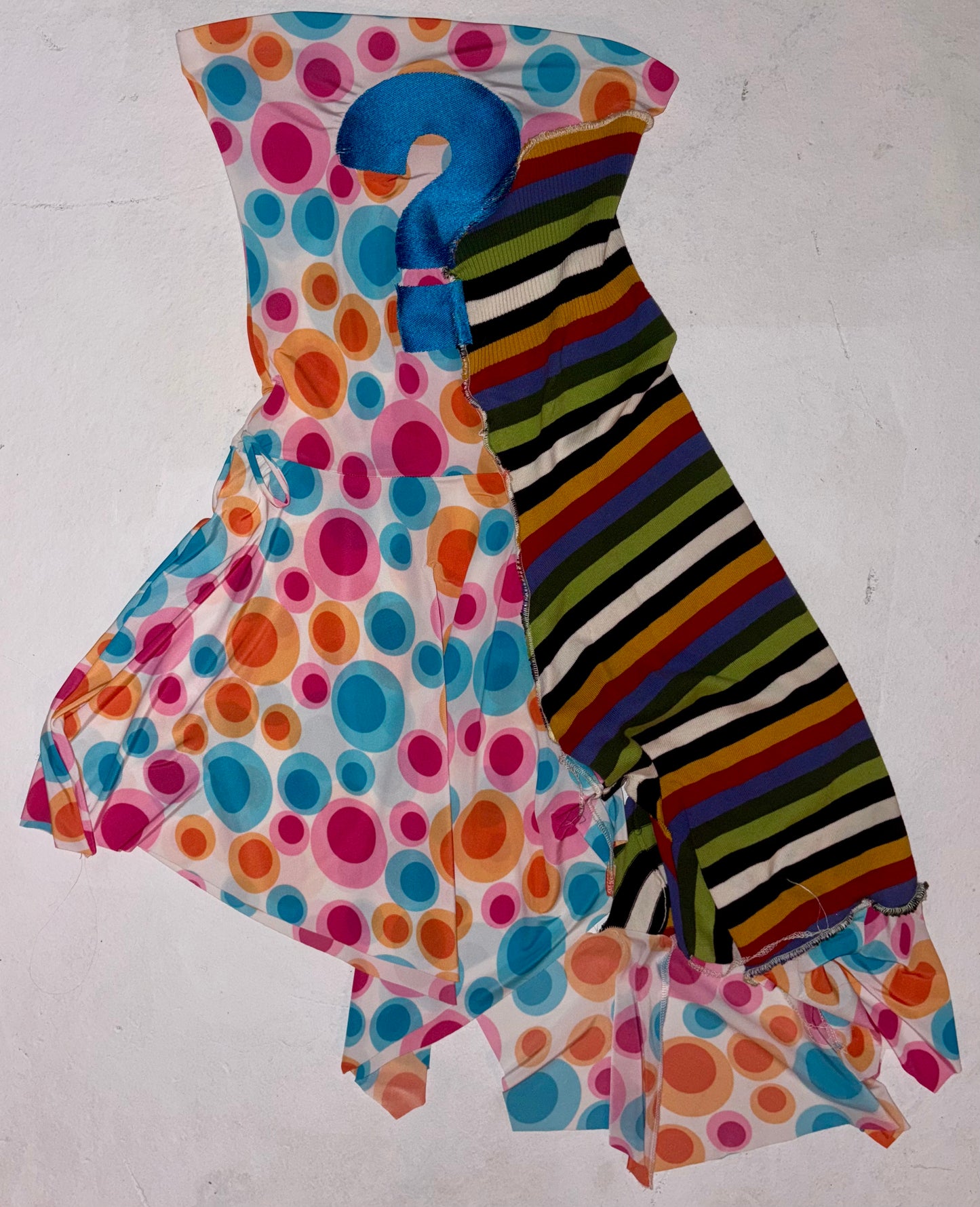 ? Patchwork Tube dress S