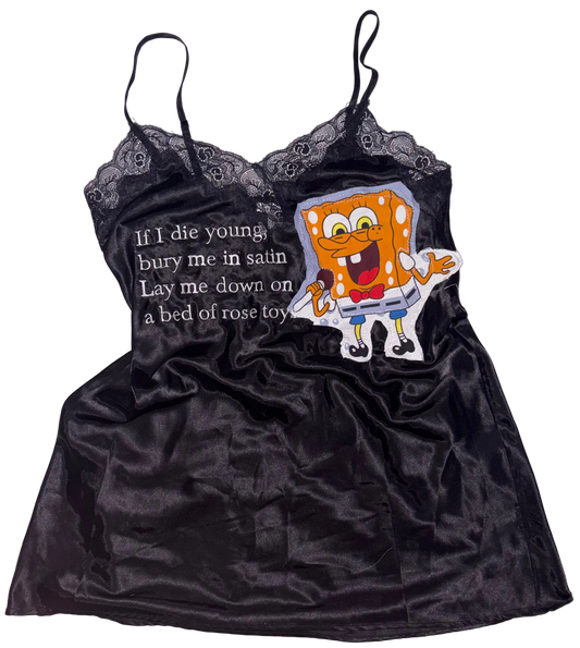 If I die young bury me with my rose toy silky dress M