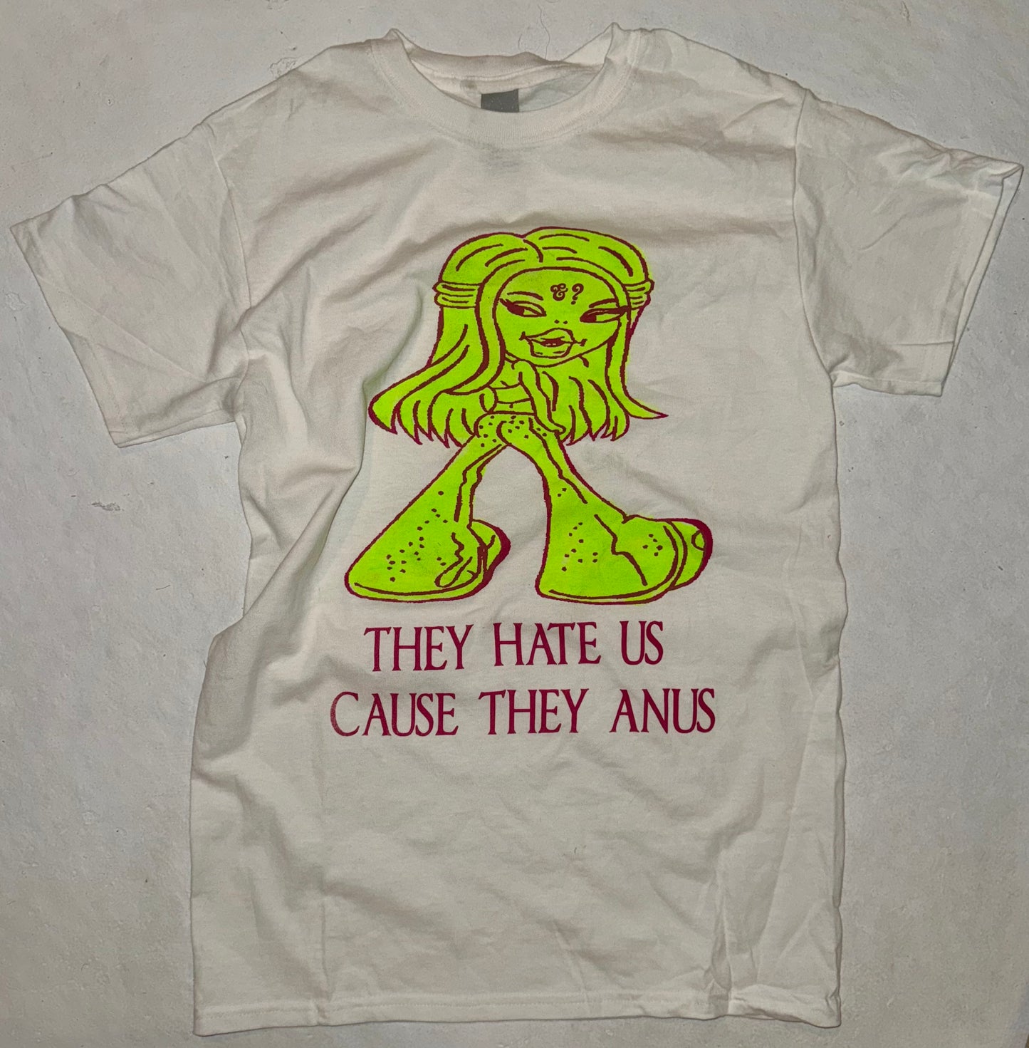 They hate us cause they anus t shirt S