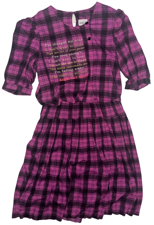 I’ve changed my mind 80s vintage dress L