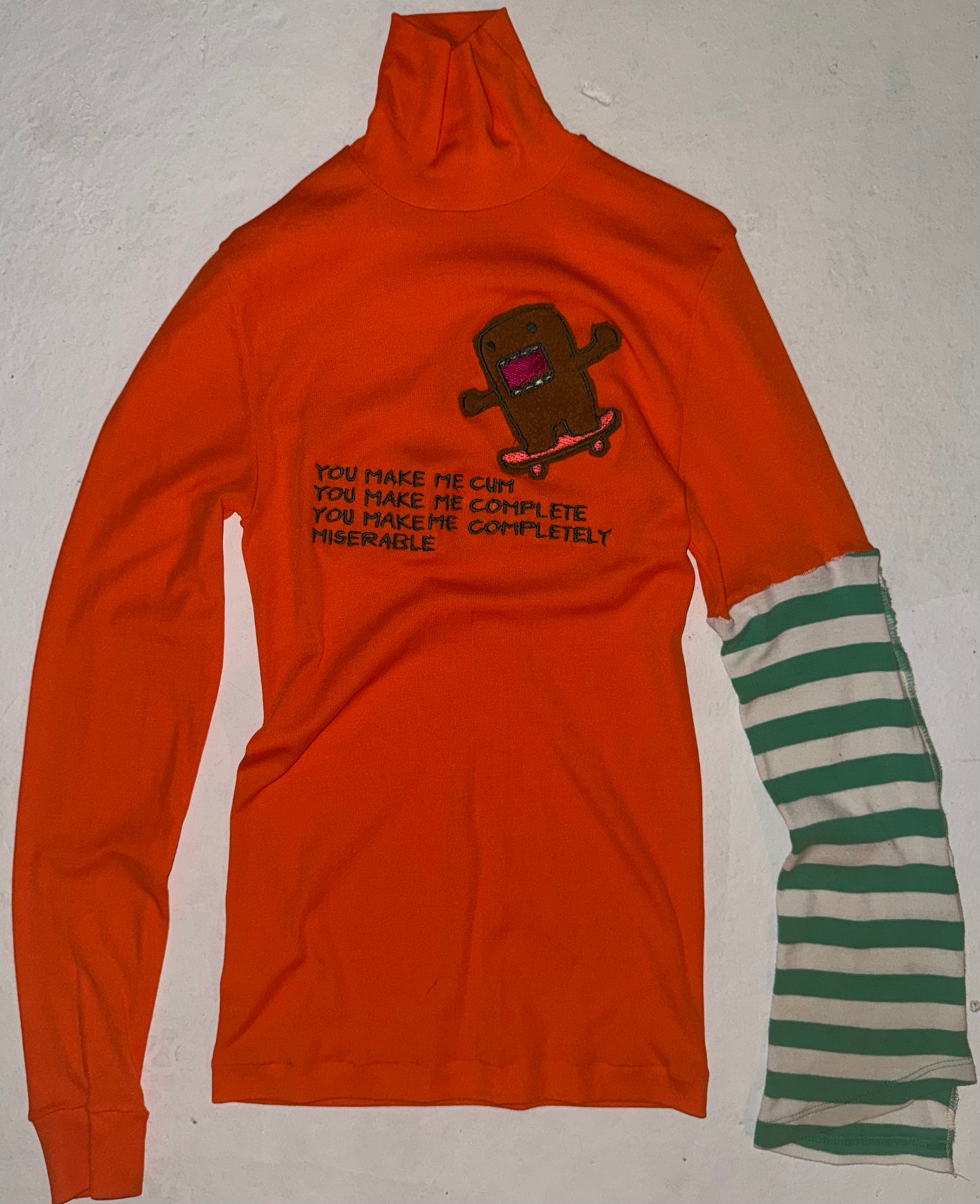 You make me cum plete ly miserable turtle neck top S