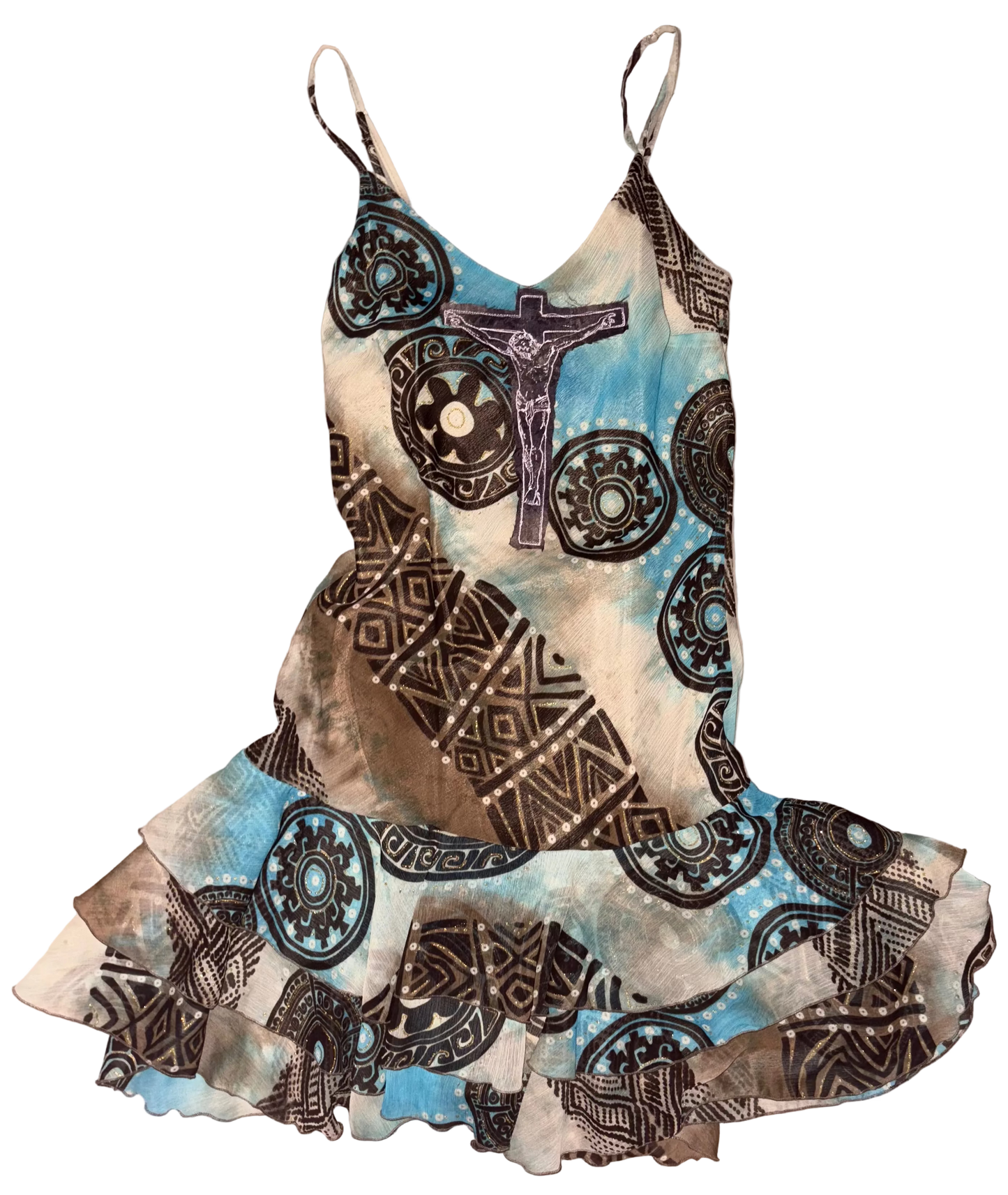 Jesus Christ on a cross dress S