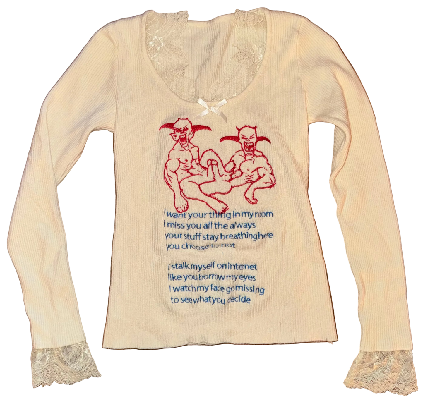 I want your think in my room docking demons long sleeve M