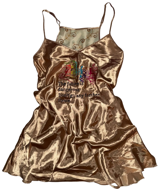 Life is dangerous yard666sale dress M