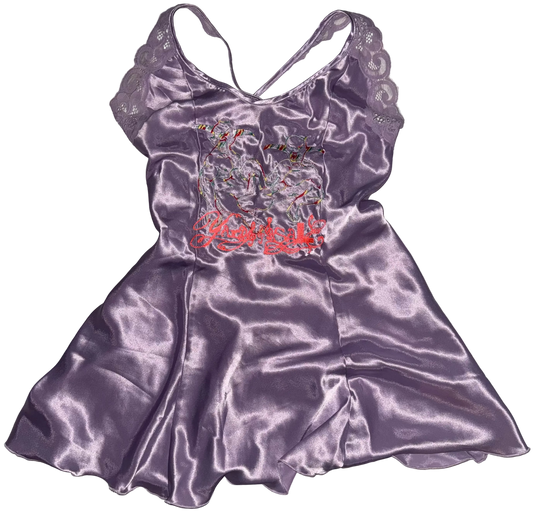 Demon twink silky dress M