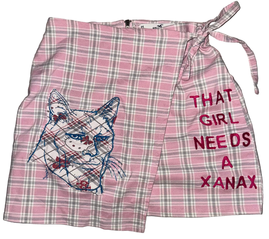 That girl needs a Xanax skjrt XS