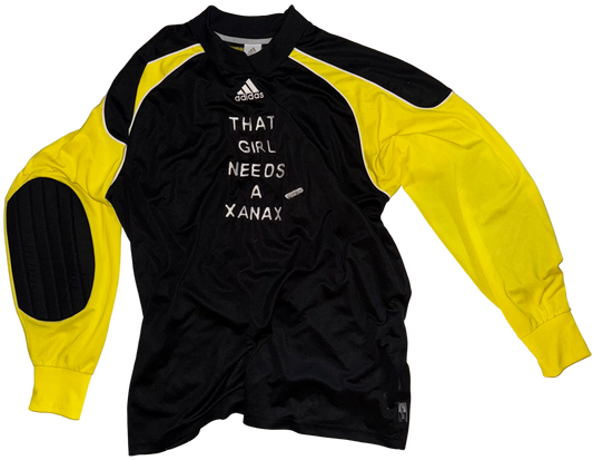 That girl needs a xanax soccer jersey L