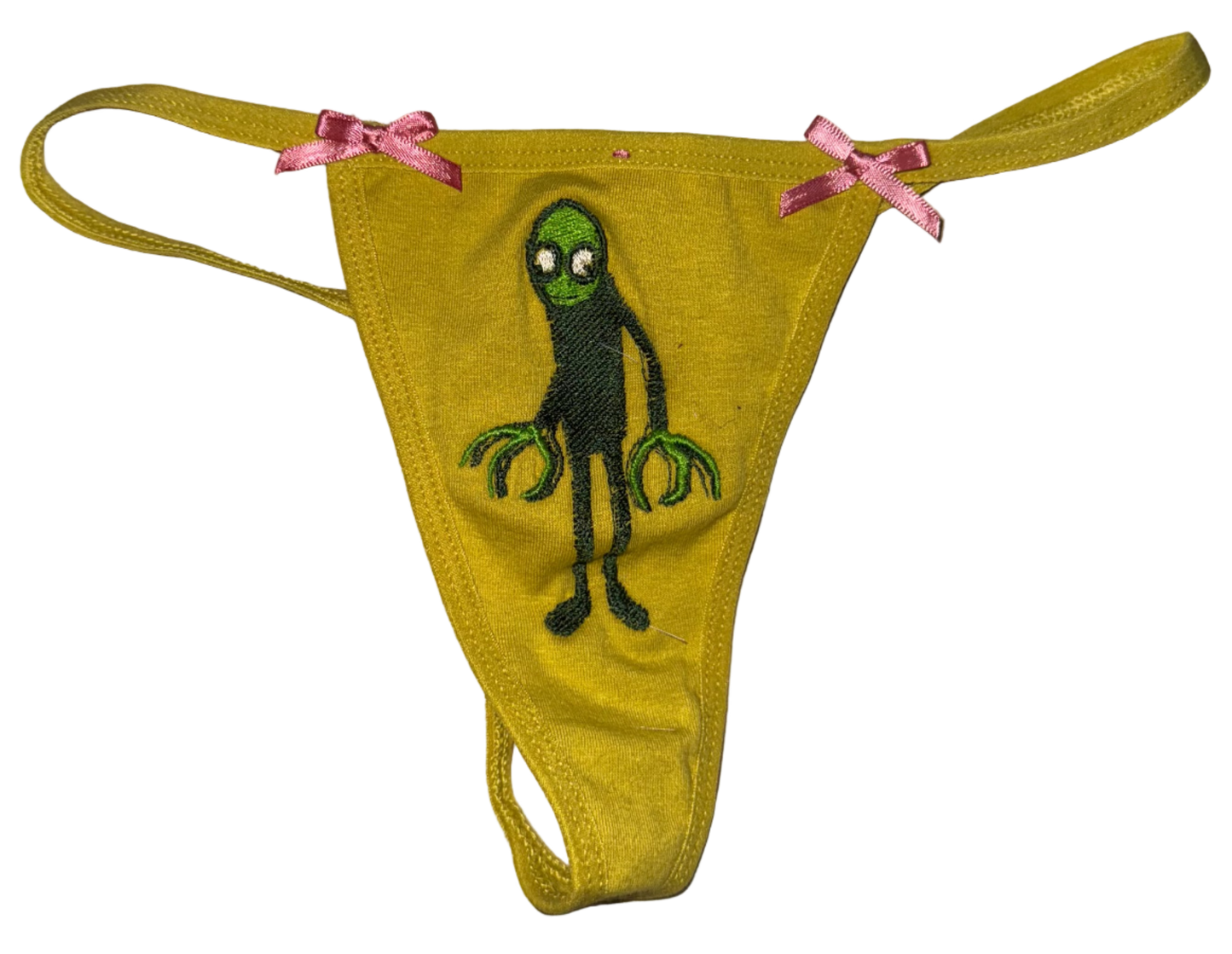 Green guy thong L