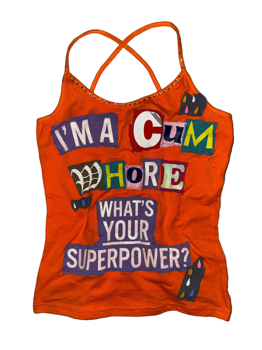 I’m a cum who’re what’s your superpower ? Tank S