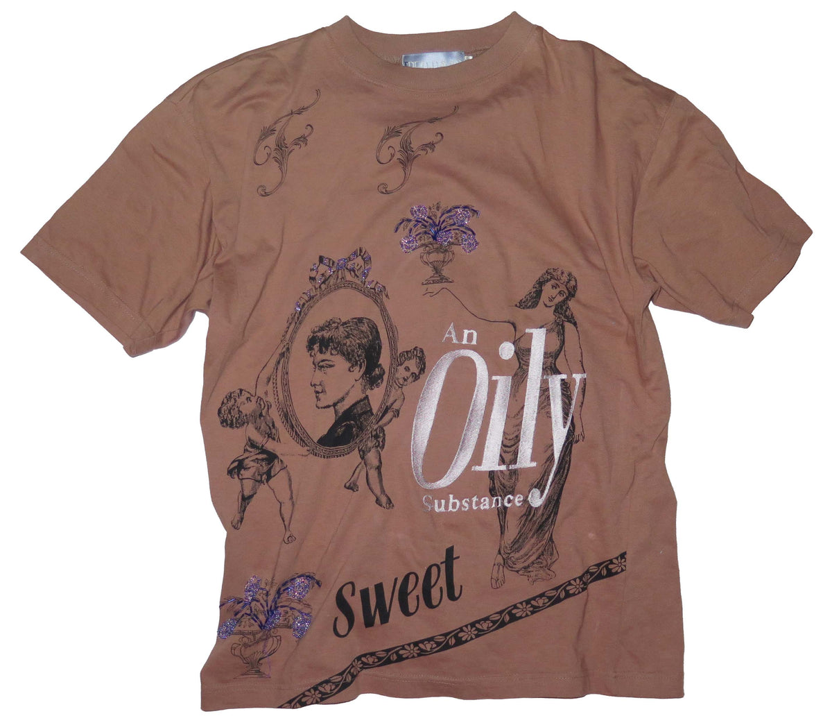 AN OILY SUBSTANCE t shjrt L